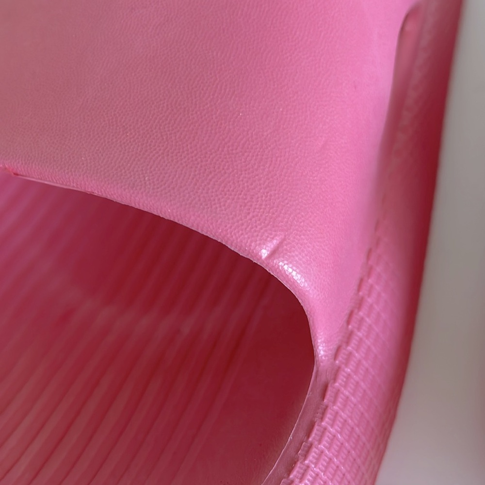 Platform Rubber Slide Sandals - Picture 9 of 10